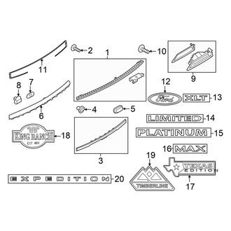 Ford OE - Lift Gate - Exterior Trim