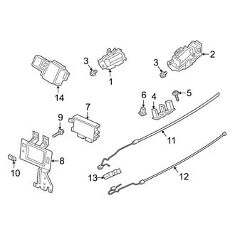 Ford OE - Lift Gate - Lock & Hardware