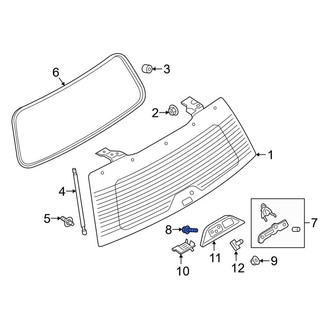 Ford OE - Liftgate Glass Bolt