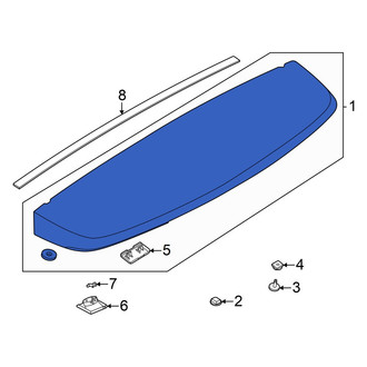 Ford OE - Rear Spoiler