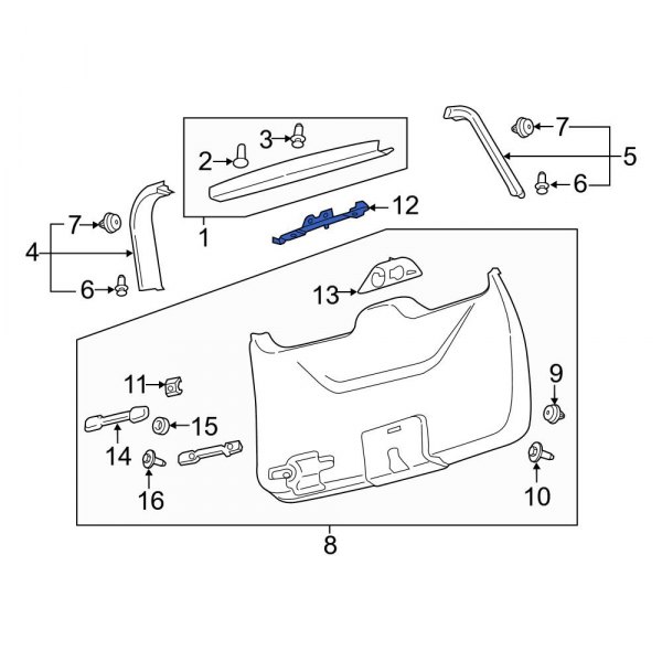 Liftgate Latch Cover