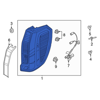 Ford OE - Rear Right Tail Light Assembly