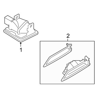Ford OE - Rear Lamps - Backup Lamps