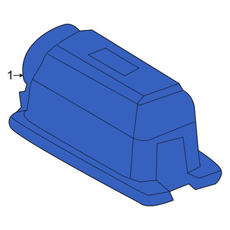 Ford OE - Rear License Plate Light Assembly