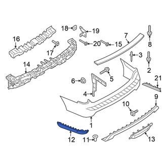 Ford OE - Front Left Bumper Corner Cover