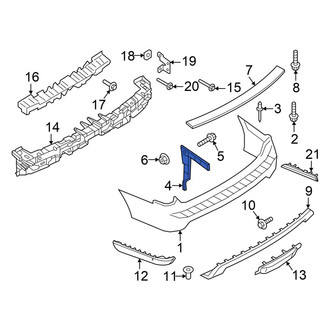 Ford OE - Front Right Bumper Cover Bracket