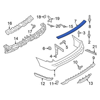 Ford OE - Rear Bumper Step Pad