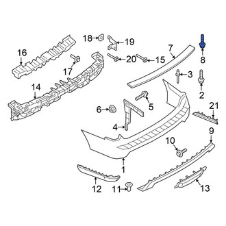 Ford OE - Fog Light Screw