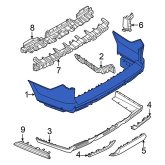 Ford OE - Rear Bumper Cover
