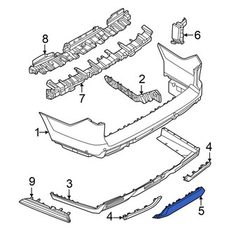 Ford OE - Rear Tow Hook Cover