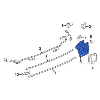 Ford OE - Left Blind Spot Detection System Warning Sensor Bracket