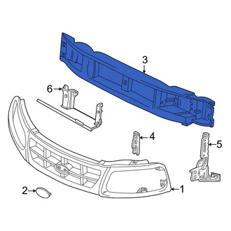 Ford OE - Front Headlight Mounting Panel