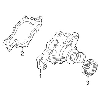 Ford OE - Cooling - Water Pump (Eddie Bauer / XLT 4.6L)