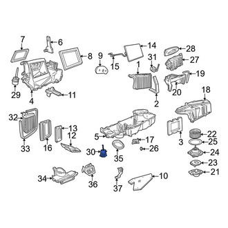 Ford OE - HVAC Blend Door Actuator