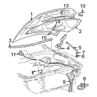 Ford OE - Hood & Components