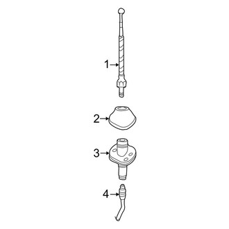 Ford OE - Electrical - Antenna
