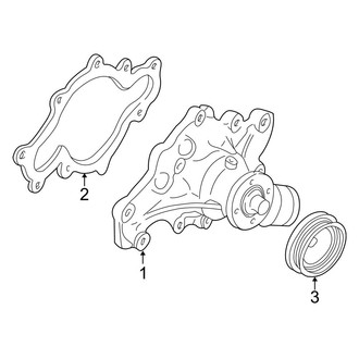 Ford OE - Cooling - Water Pump (Eddie Bauer / XLT 5.4L)