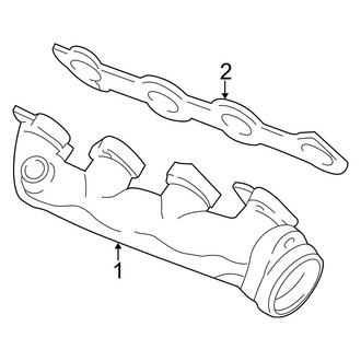 Ford OE - Exhaust System - Manifold (5.4L)
