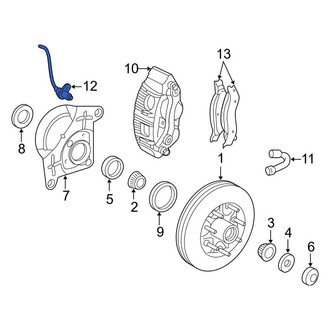 Ford OE - Front Right ABS Wheel Speed Sensor