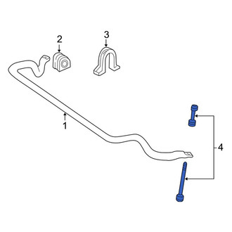 Ford OE - Front Suspension Stabilizer Bar Link