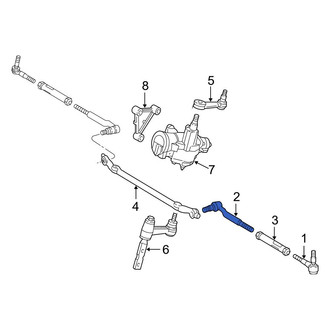 Ford OE - Right Inner Steering Tie Rod End