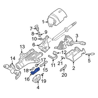 Ford OE - Lower Ignition Switch Actuator