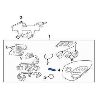 Ford OE - Map Light Bulb