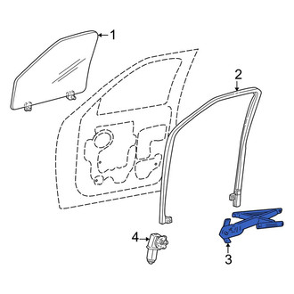 Ford OE - Front Right Window Regulator