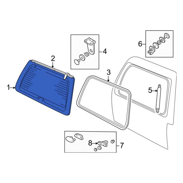 Liftgate Glass