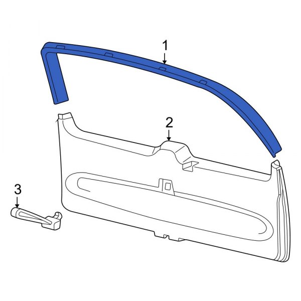 Liftgate Reveal Molding