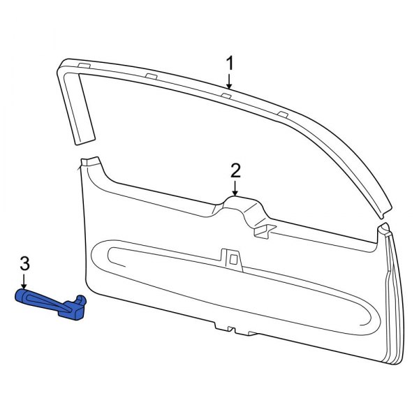 Liftgate Pull Handle