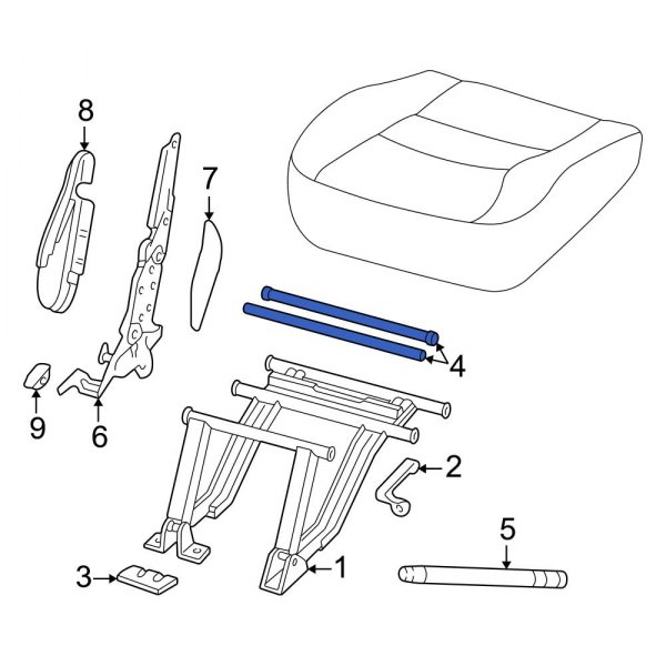 Seat Track Adjust Mechanism