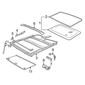 Ford OE - Roof - Sunroof