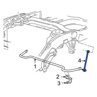 Ford OE - Rear Suspension Stabilizer Bar Link