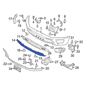 Ford OE - Front Valance Panel