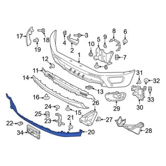 Ford OE - Front Spoiler