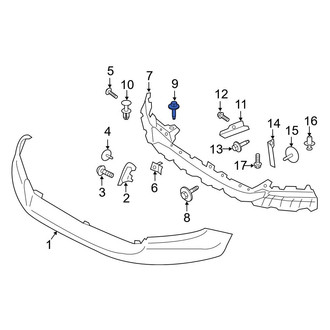 Ford OE - Intercooler Bolt