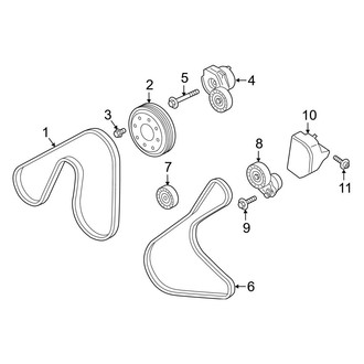 Ford OE - Cooling - Belts & Pulleys