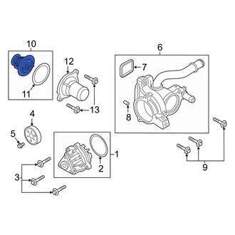 Ford OE - Engine Coolant Thermostat