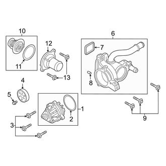 2020 Ford Ranger Engine Thermostats & Parts CARiD