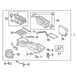 2021 Ford Ranger OEM A/C & Heating Parts | Systems — CARiD.com