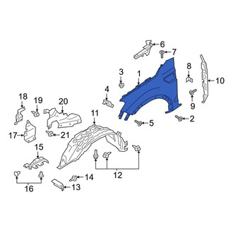 Ford OE - Front Right Fender