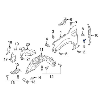 Ford OE - Fender Bolt