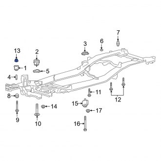 Ford Ranger Chassis Frames Hardware - Clips, Plugs | CARiD