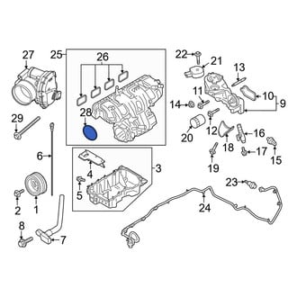 Ford OE - Fuel Injection Throttle Body Mounting Gasket