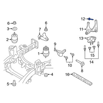Ford OE - Engine Mount Bolt