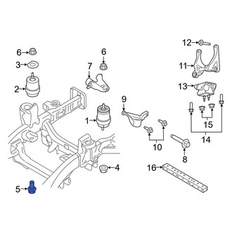 Ford OE - Engine Mount Bolt