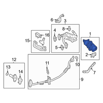 Ford OE - Exhaust Gas Recirculation (EGR) Valve