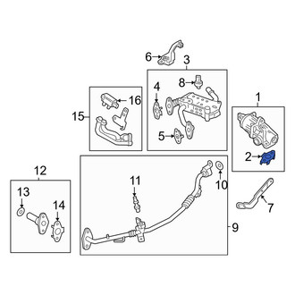 Ford OE - Exhaust Gas Recirculation (EGR) Valve Gasket