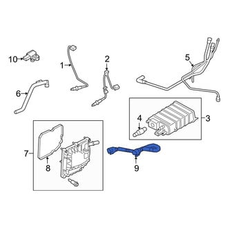 Ford OE - Evaporative Emissions System Lines